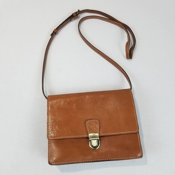 Patricia Nash Handbags - Patricia Nash Crossbody Bag Womens Small Brown Leather Organizer Wallet Pocket